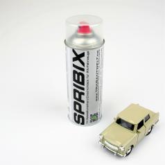 SPRIBIX 1K-Kunstharzlack-Spray Papyrusweiß 400ml Trabant 601