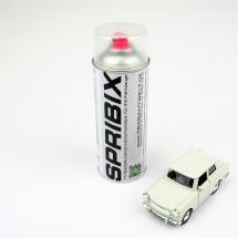 SPRIBIX 1K-Kunstharzlack-Spray Atlasweiß 400ml Trabant 601 1.1
