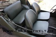 Sitzbezüge Trabant Kübel NVA grün 6-teilig