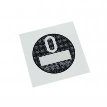 Grobstaub-Plakette schwarz Trabant