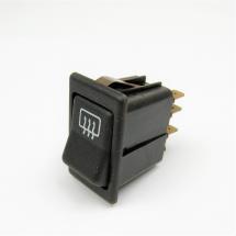 Schalter für Heckscheibenheizung schwarz IFA Trabant 601/1.1