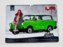 Trabant-Kalender Doppelpack Autos des Jahres 2024 Edition